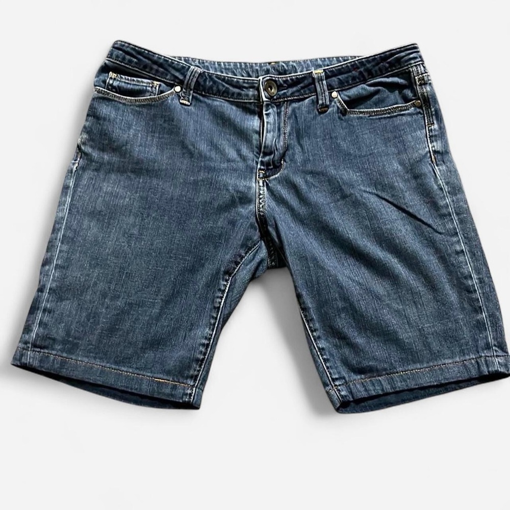 Banana Republic Women's Blue Jean Shorts - Picture 2 of 4